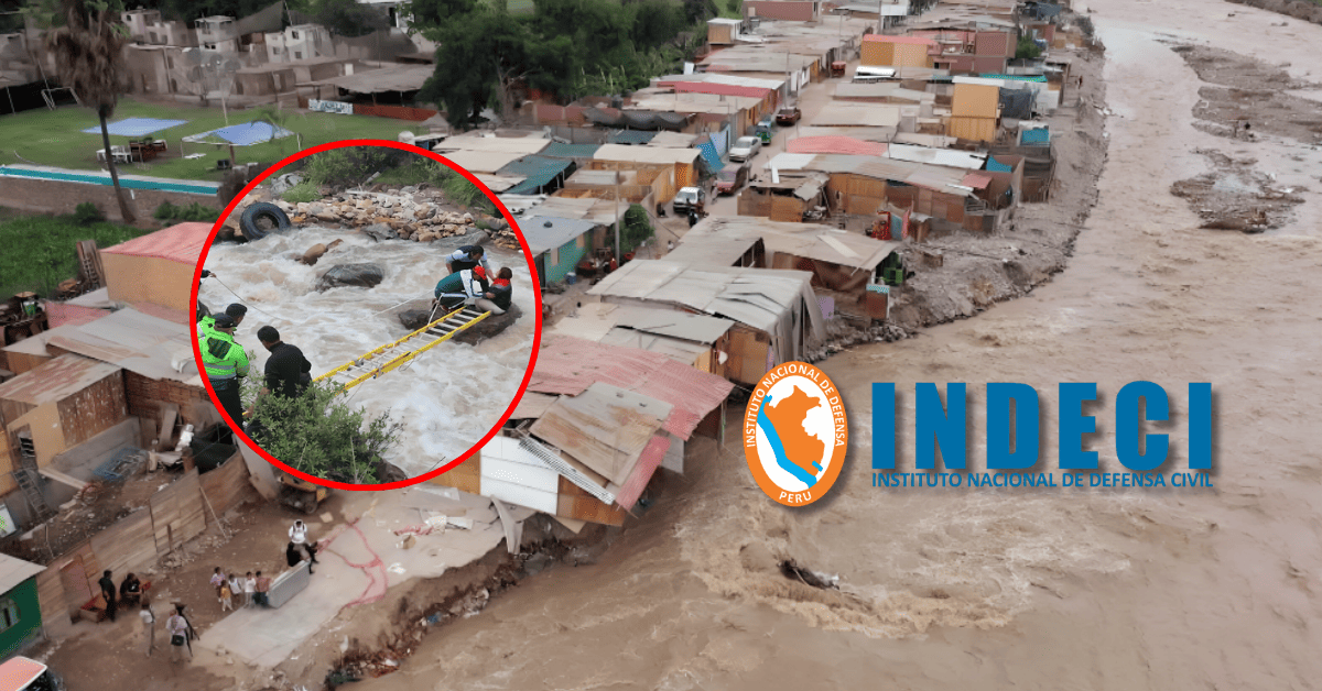 Cifra de fallecidos por intensas lluvias en el país incrementó a 72, según Indeci