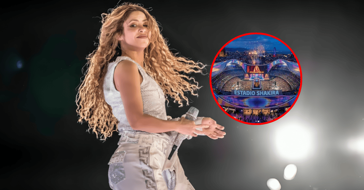 Shakira anunció la creación de su propio estadio para el cierre de su gira mundial en España