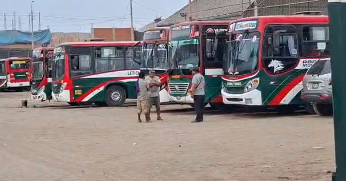 Buses de la E.T. Santa Catalina llevan cinco días sin operar tras asesinato de uno de sus choferes en VES