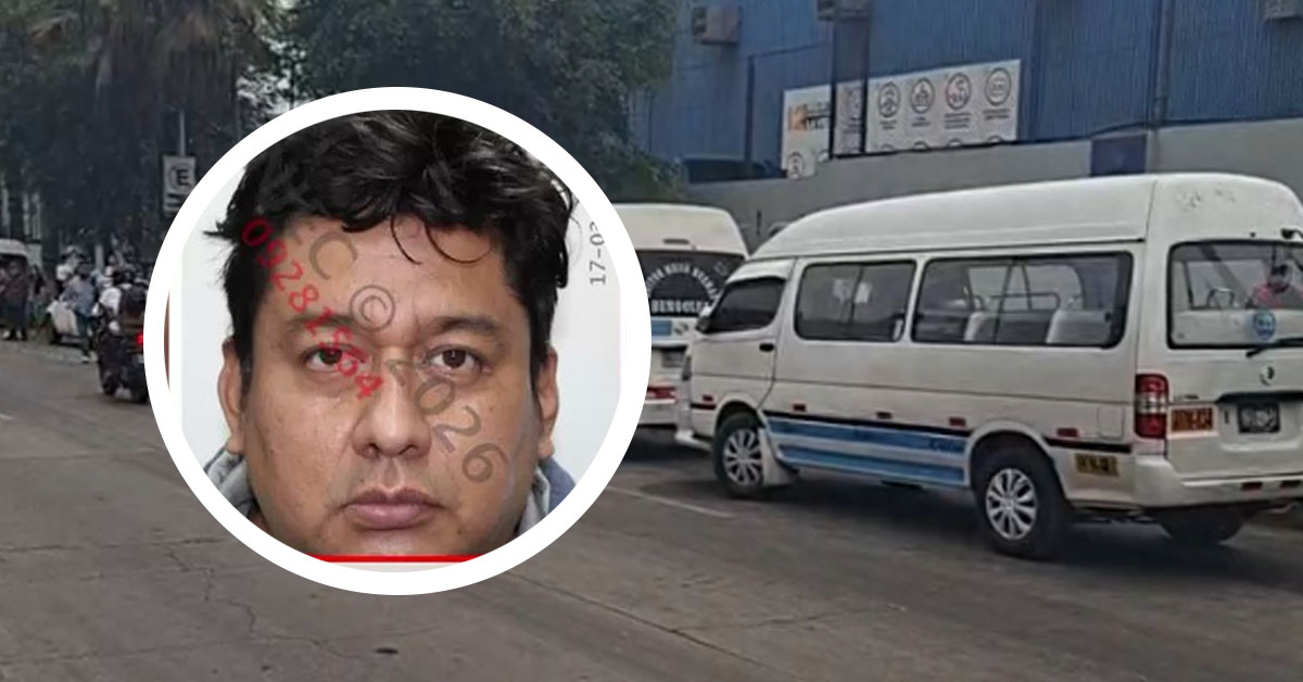 Combis de la ruta Lima-Callao realizan caravana en la av. Argentina tras asesinato de conductor