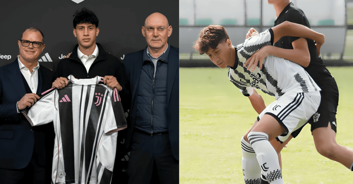 Franco Giambavicchio, futbolista de raíces peruanas, firmó su primer contrato profesional con Juventus