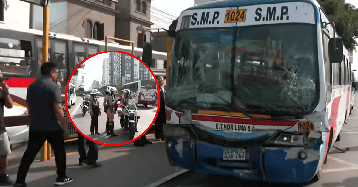 Jesús María: Choque de dos buses en la avenida Brasil dejó como saldo 25 heridos