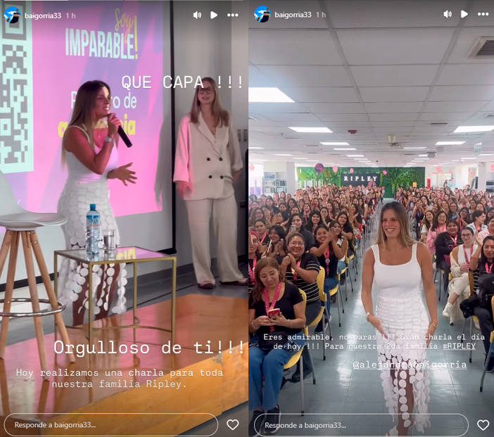 Hermano de Alejandra Baigorria resalta su admiraci�n por ella tras ampay de Said Palao.