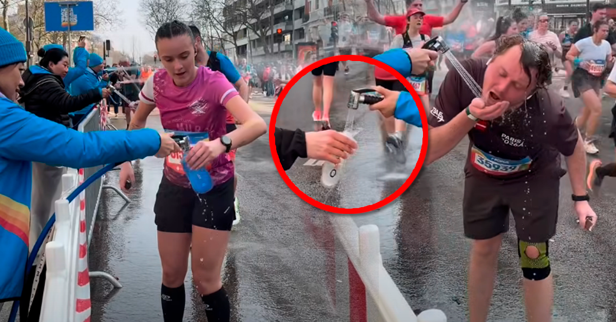 Maratón de París marca precedente ambiental: Sin plástico, hidratación con mangueras y recipientes sostenibles