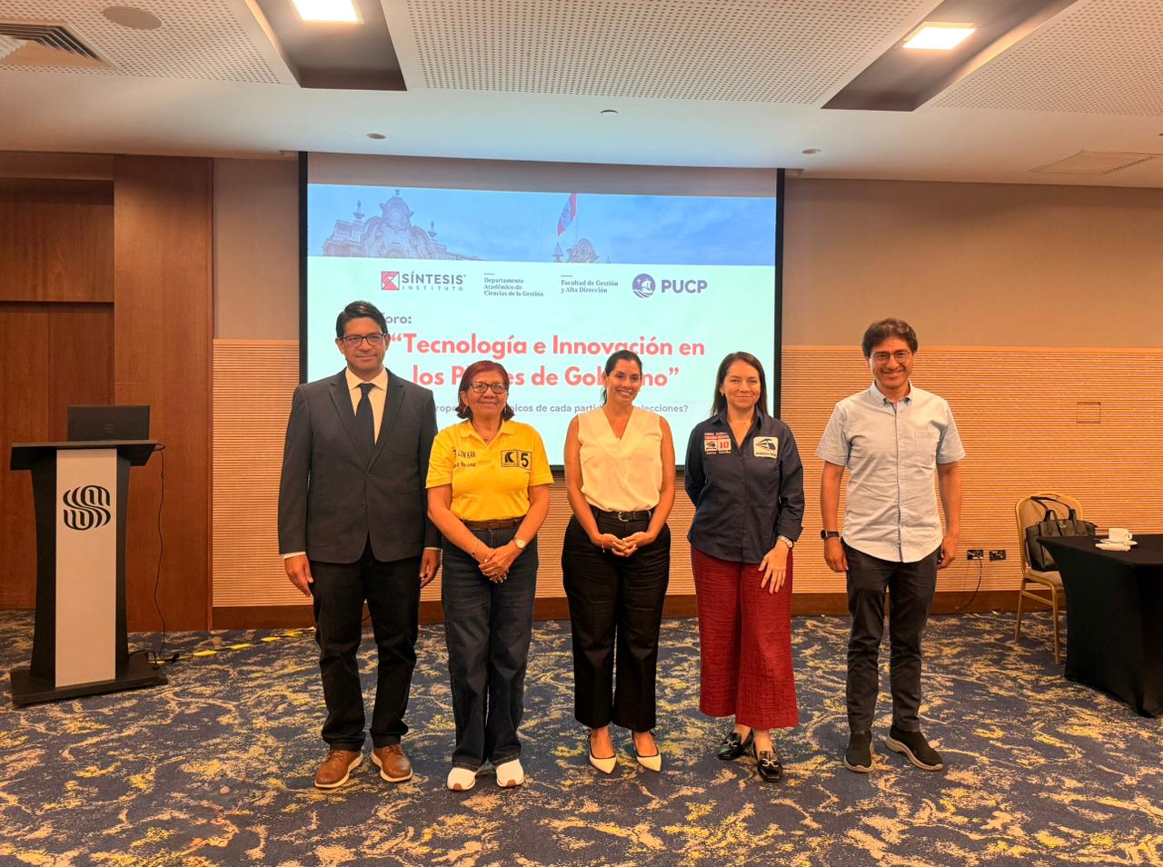 Candidatos al Senado debaten uso de tecnolog�a ante problemas del pa�s