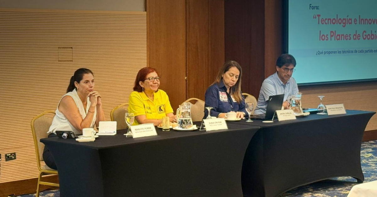 Candidatos al Senado debaten soluciones tecnológicas para el país: Segunda jornada será el 19 de marzo
