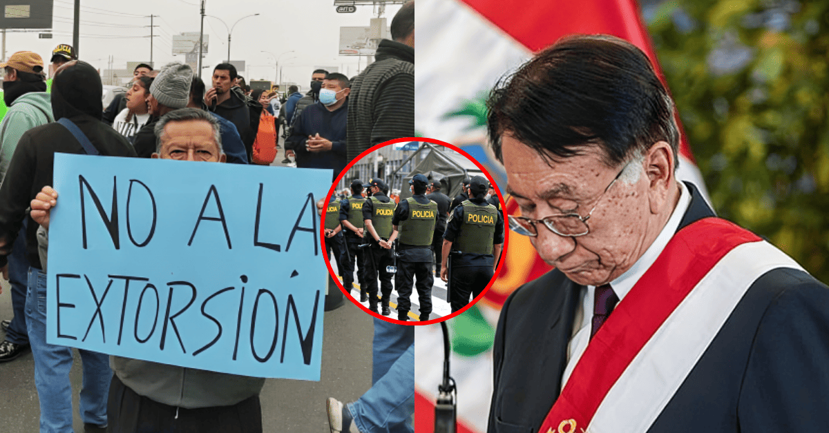 Gremio de transporte evalúa denunciar al Gobierno y PNP por omisión de funciones ante el crimen