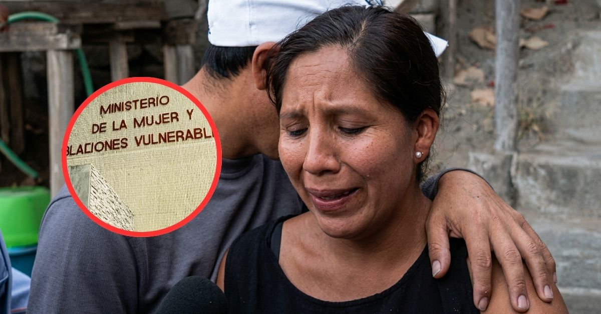 Ministerio de la Mujer brinda asesoramiento legal a madre de conductor asesinado de 'Los Rojitos'