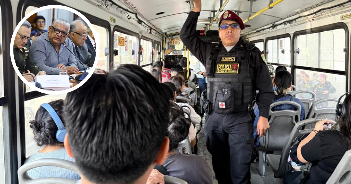 Transportistas sobre resguardo policial a E.T. Santa Catalina: "Hay 22 mil buses y no hay policías para todos"