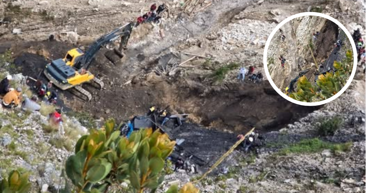 Derrumbe de mina en La Libertad dejó tres personas atrapadas: Emergencia se atendió y fueron rescatados