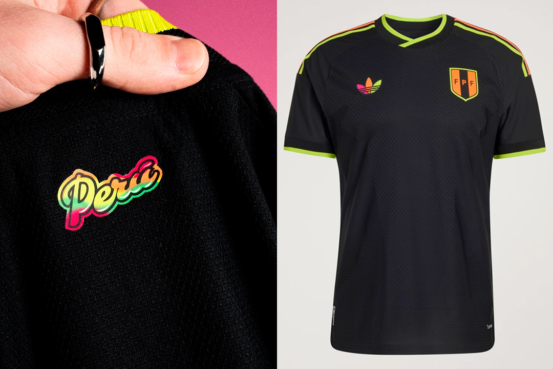 Camiseta cuenta con signos distintivos que marcan el tributo a la cultura chicha
