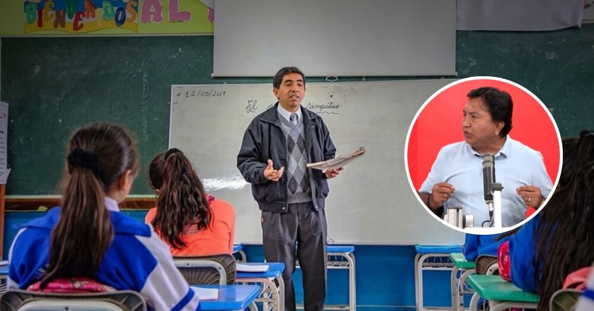 Aumento de pensiones para maestros no afectaría el equilibrio fiscal: "Dinero hay", según secretario del SUTEP