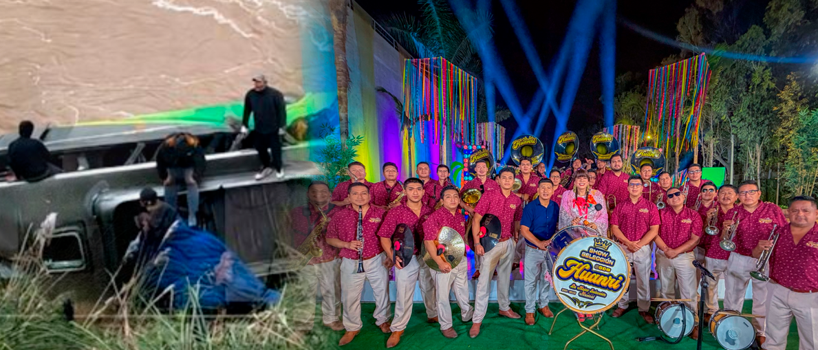 Accidente en Carretera Central: Bus trasladaba integrantes de la agrupaci�n Show Selecci�n Huanri.