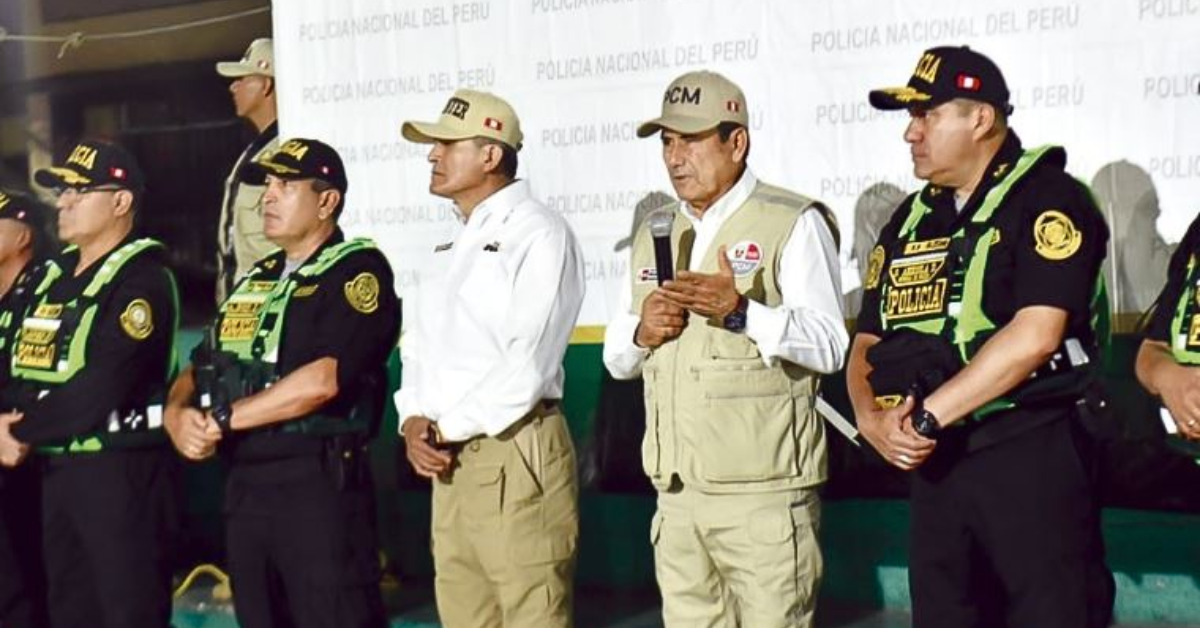 Gobierno presenta resultados del Plan de Seguridad Ciudadana: Caen 599 bandas y 10 mil detenidos