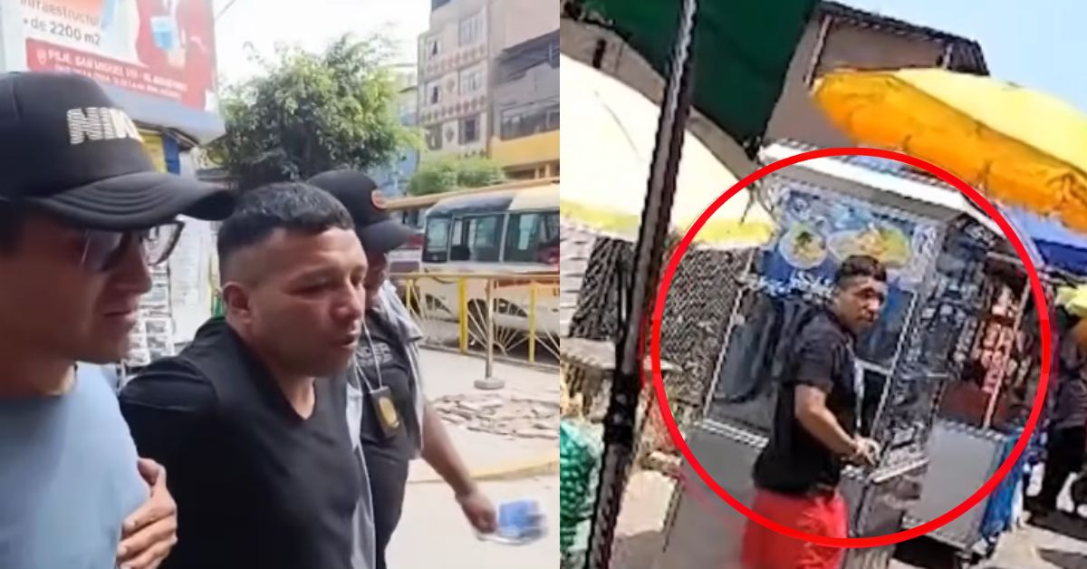 El Agustino: Agentes terna se disfrazan de vendedores ambulantes para detener a "Cobracupos"
