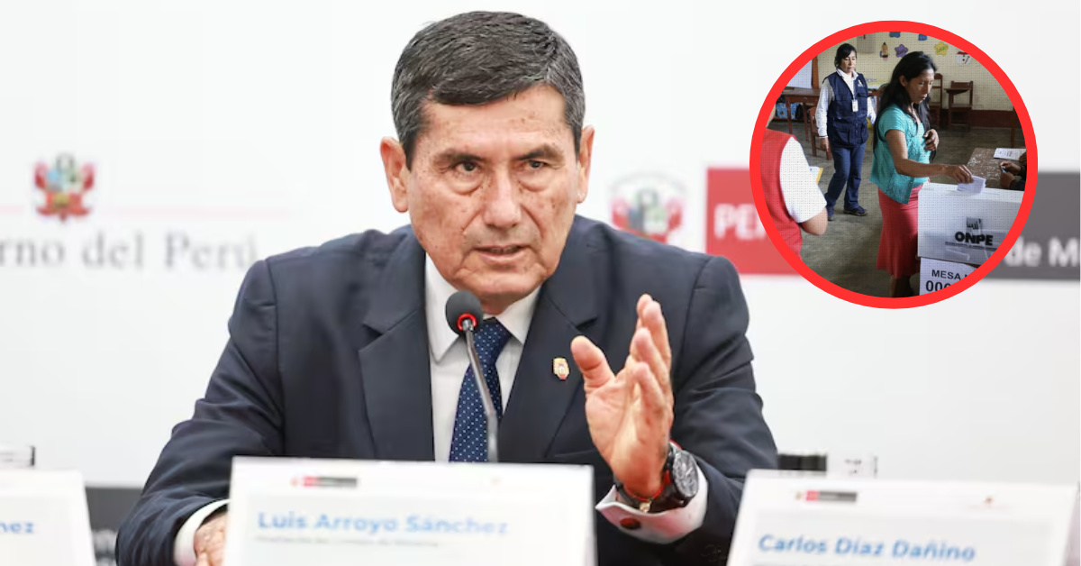Premier aseguró que elecciones 2026 serán "transparentes, limpias y ordenadas": "Las FF. AA. son muy profesionales"