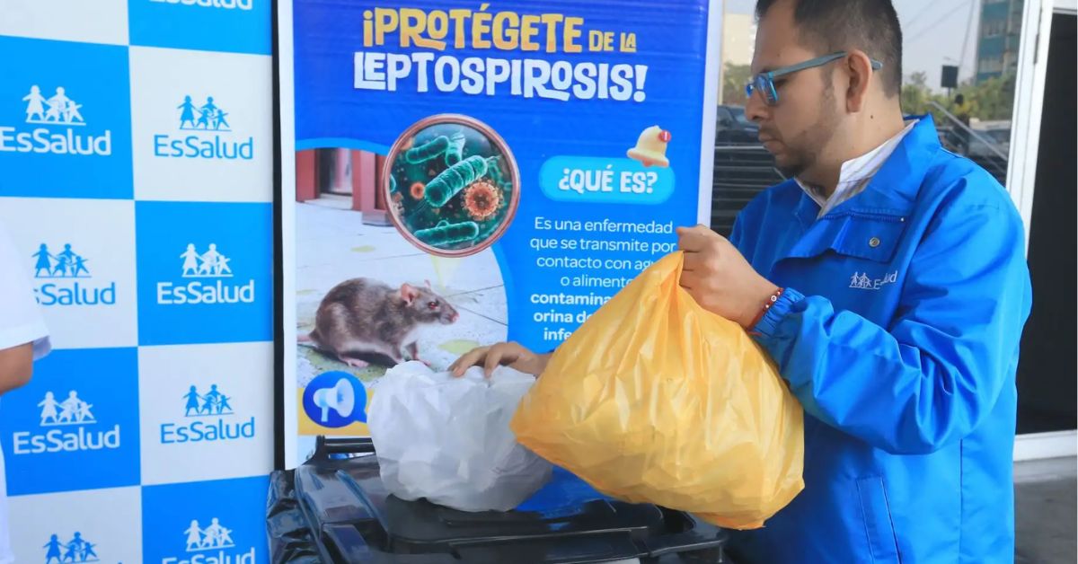 Leptospirosis: EsSalud inicia campaña de prevención en zonas afectadas por lluvias