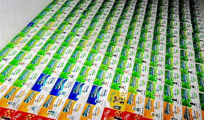 M�s de 300 tarjetas fueron confiscadas por el uso indebido de las mismas.