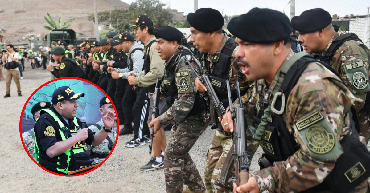 PNP presentó las Fuerzas Integradas de Tarea (FIT) contra el crimen: Se ubicarán en 7 provincias