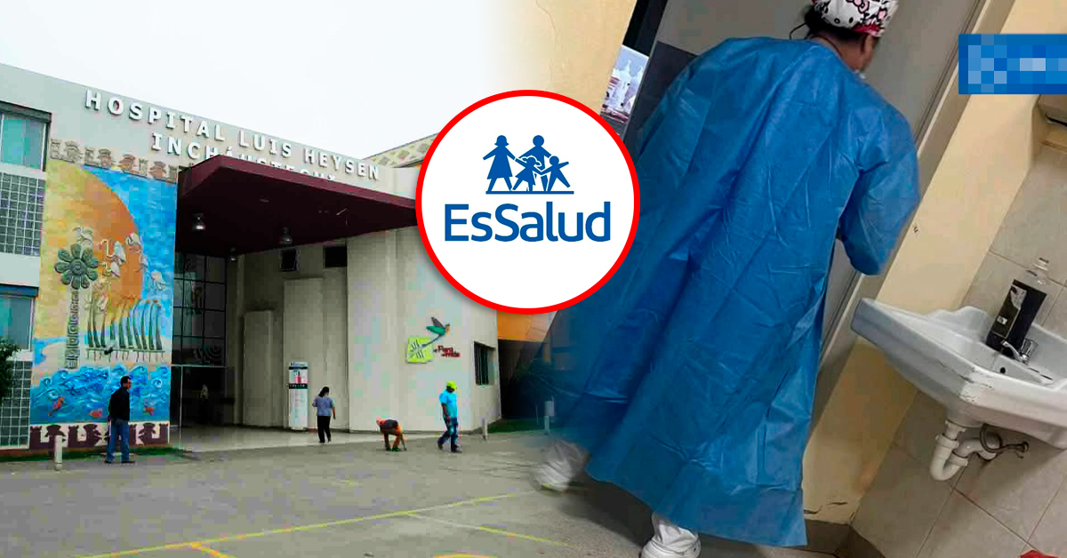 EsSalud desmiente presunto parto dentro del baño de conocido hospital de Chiclayo