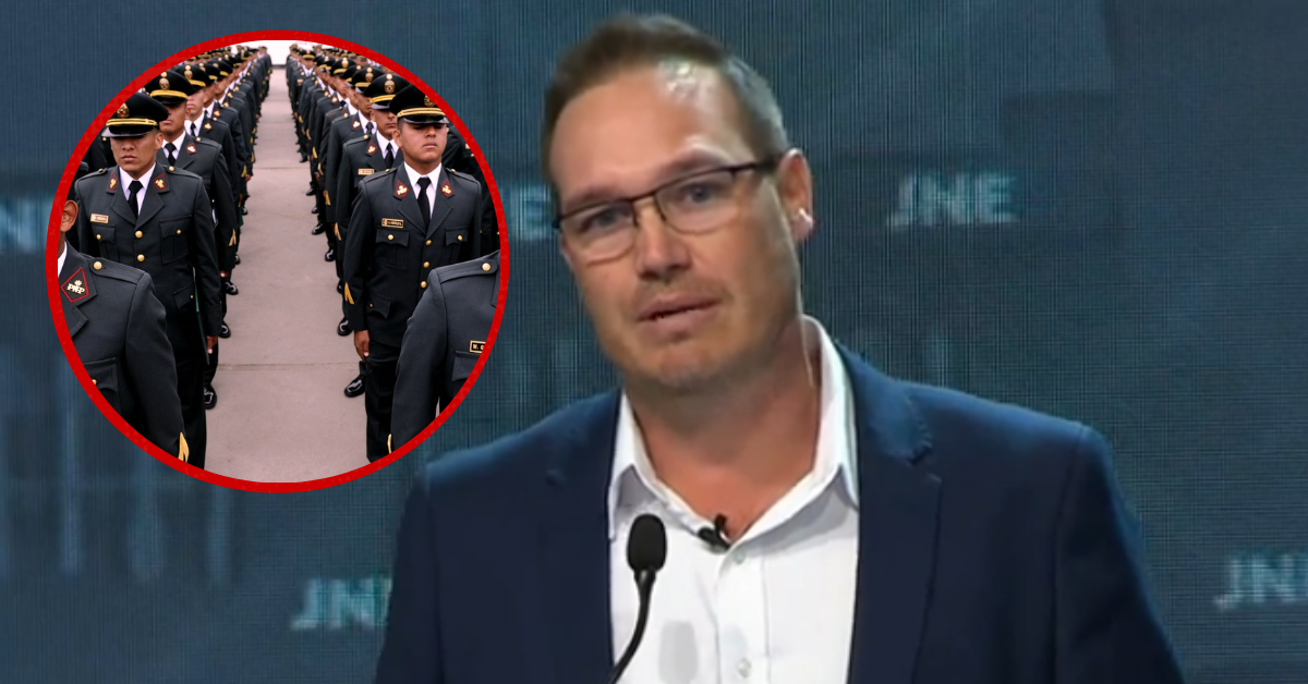 George Forsyth anuncia limpieza en la PNP: "Un delincuente no persigue a un delincuente"