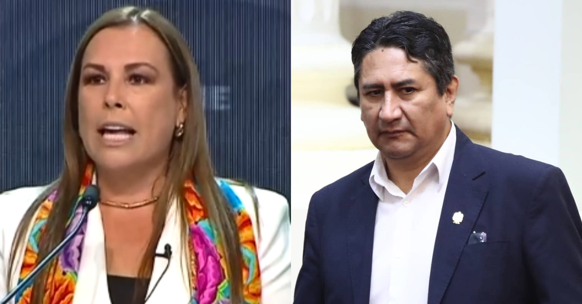 Fiorella Molinelli prometió capturar a Vladimir Cerrón en 90 días en un eventual gobierno
