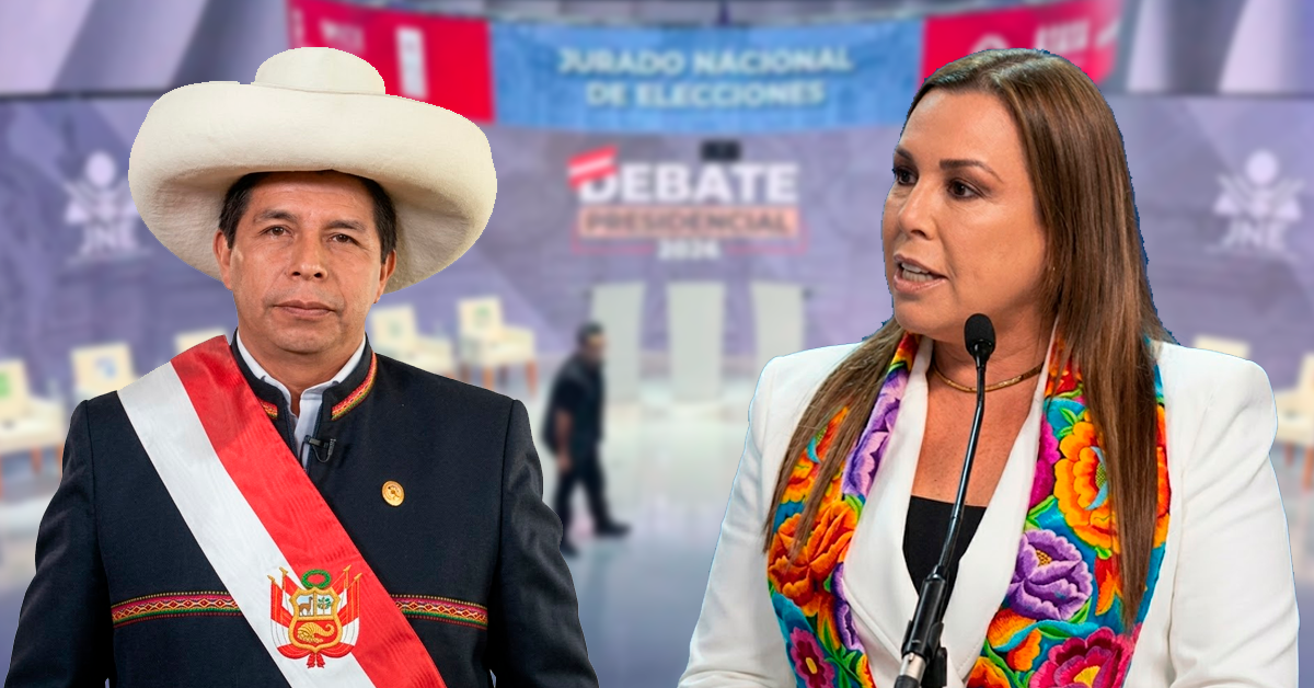 Fiorella Molinelli cuestiona a Pedro Castillo en debate presidencial y revive polémica frase sobre la pobreza