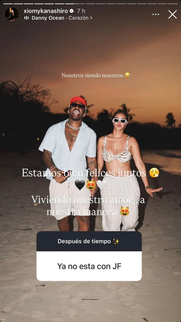 Xiomy Kanashiro sigue firme con Jefferson Farf�n