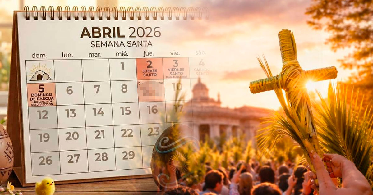 ¿El 1 de abril será FERIADO o día NO laborable por Semana Santa? Esto se sabe