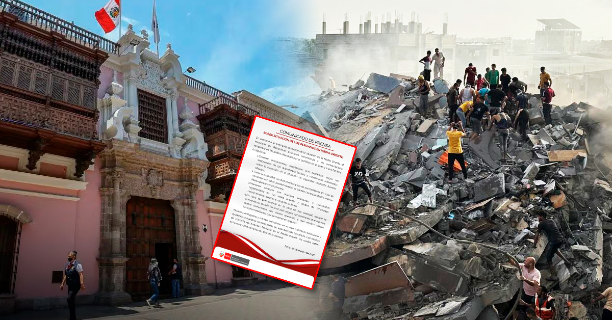Cancillería peruana pide tomar "extremas precauciones" a connacionales en Medio Oriente