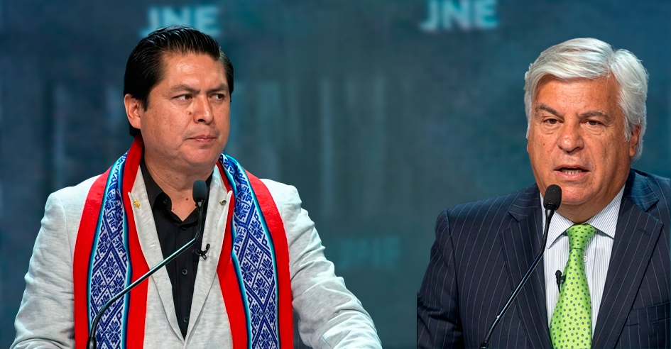 Debate Presidencial: Herbert Caller promete indultar a Fernando 'Popy' Olivera tras ser denunciado
