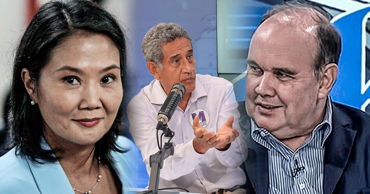 "Un monstruo de dos cabezas": Mesías Guevara señala que RLA y Keiko son un peligro para el país