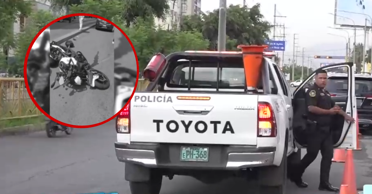 Muere escolta del Ministro de Defensa en accidente de tránsito en La Victoria: Detienen a presunta responsable