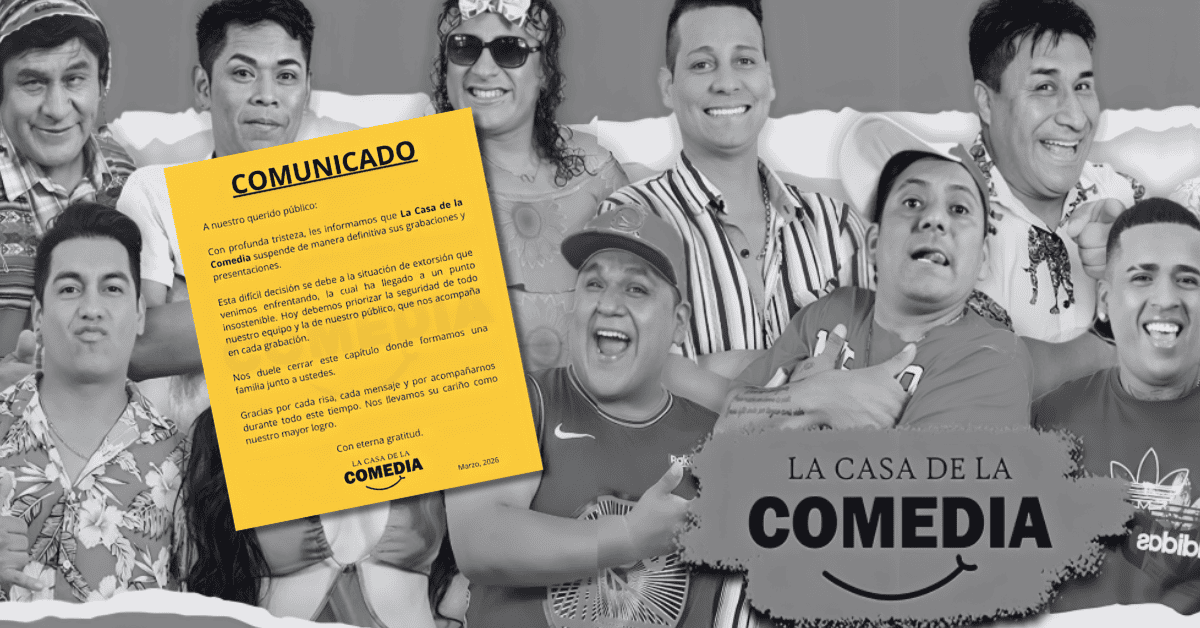 La Casa de la Comedia anunció el fin de sus actividades tras ser víctimas de extorsión: 