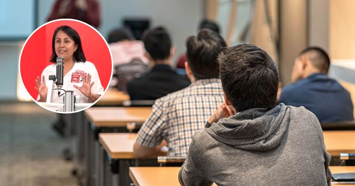 Patricia Correa promete revisar la Ley General de Educación: 