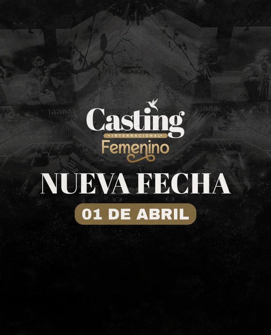 Coraz�n Serrano lanza nueva fecha de casting para elegir a su pr�xima integrante