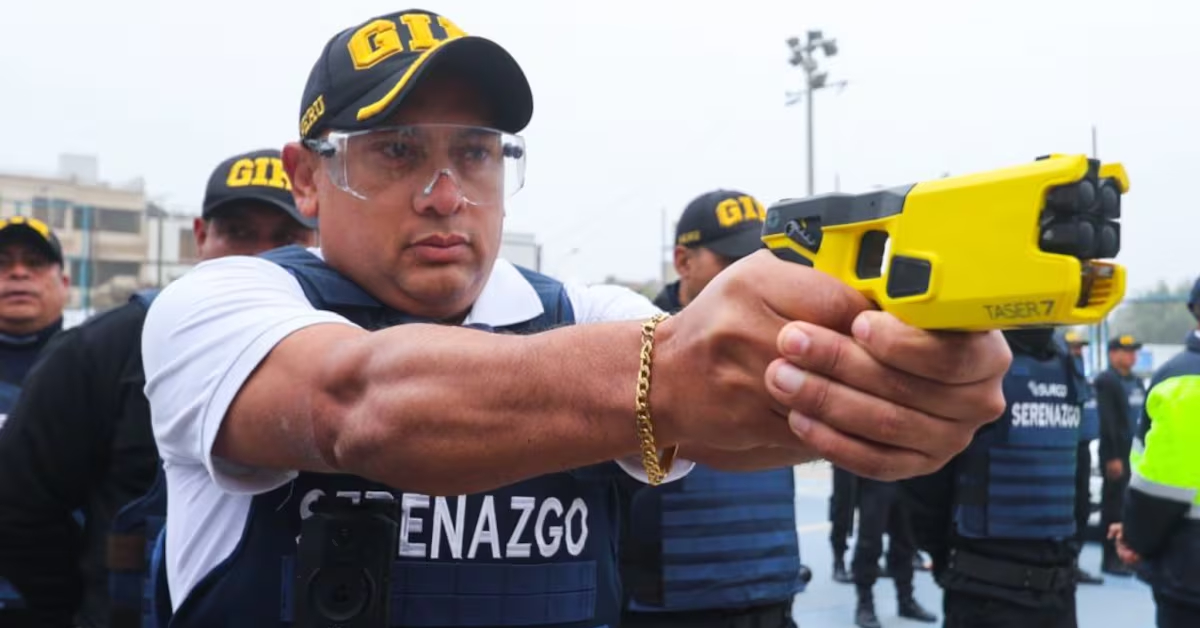 Serenazgo comenzará a usar pistolas eléctricas a partir del domingo, afirma alcalde de Lima
