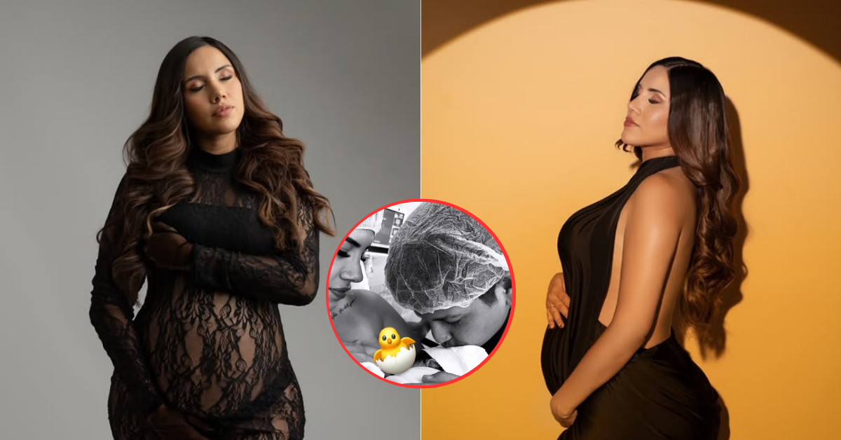 Darinka Ramírez dio a luz a su segunda bebé y celebra junto a su novio: 