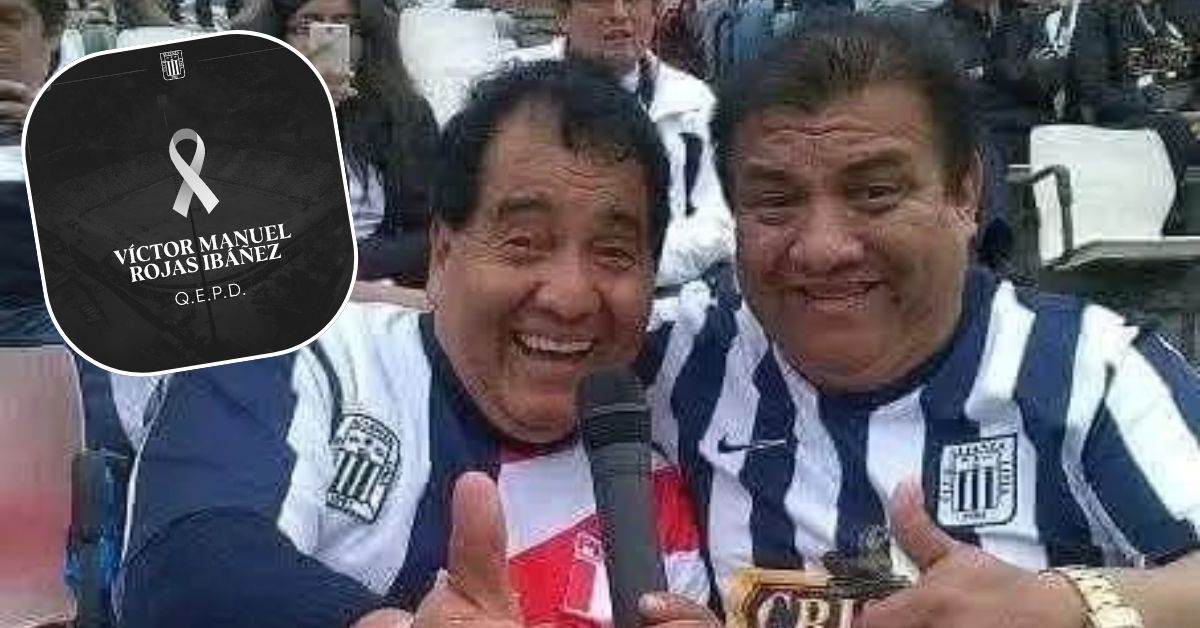 Alianza Lima lamenta la muerte de Manolo Rojas con emotivo mensaje: 
