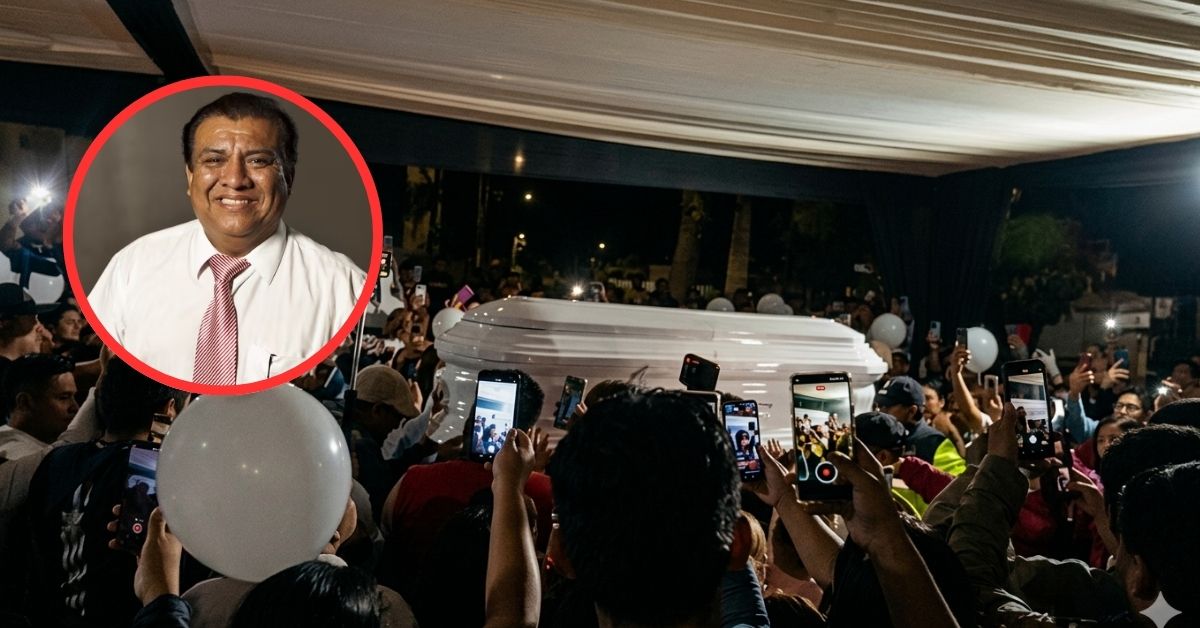 Restos de Manolo Rojas fueron trasladados a Huaral para ser homenajeados previo a su entierro en Lima