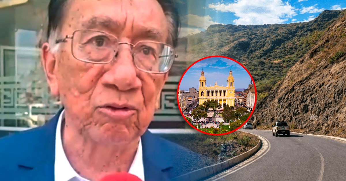 Presidente José Balcázar visita Chiclayo y asegura que su gobierno impulsará obras en Lambayeque