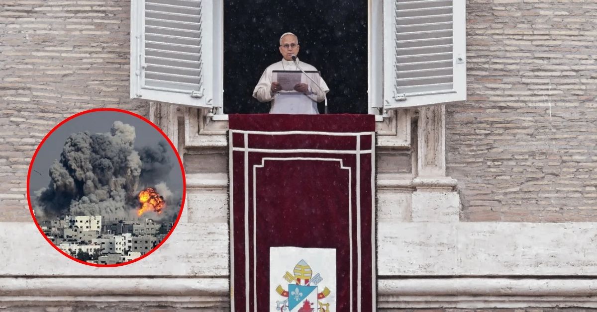 Papa León XIV llama a deponer las armas en su primera misa de Domingo de Ramos: 
