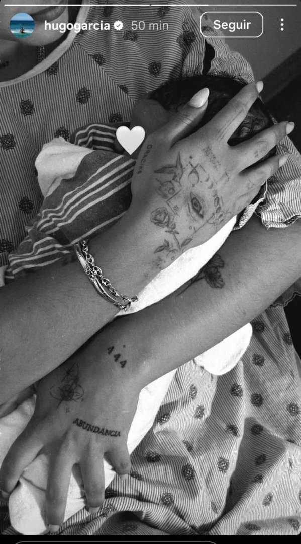 Isabella Ladera y Hugo Garc�a ya son padres