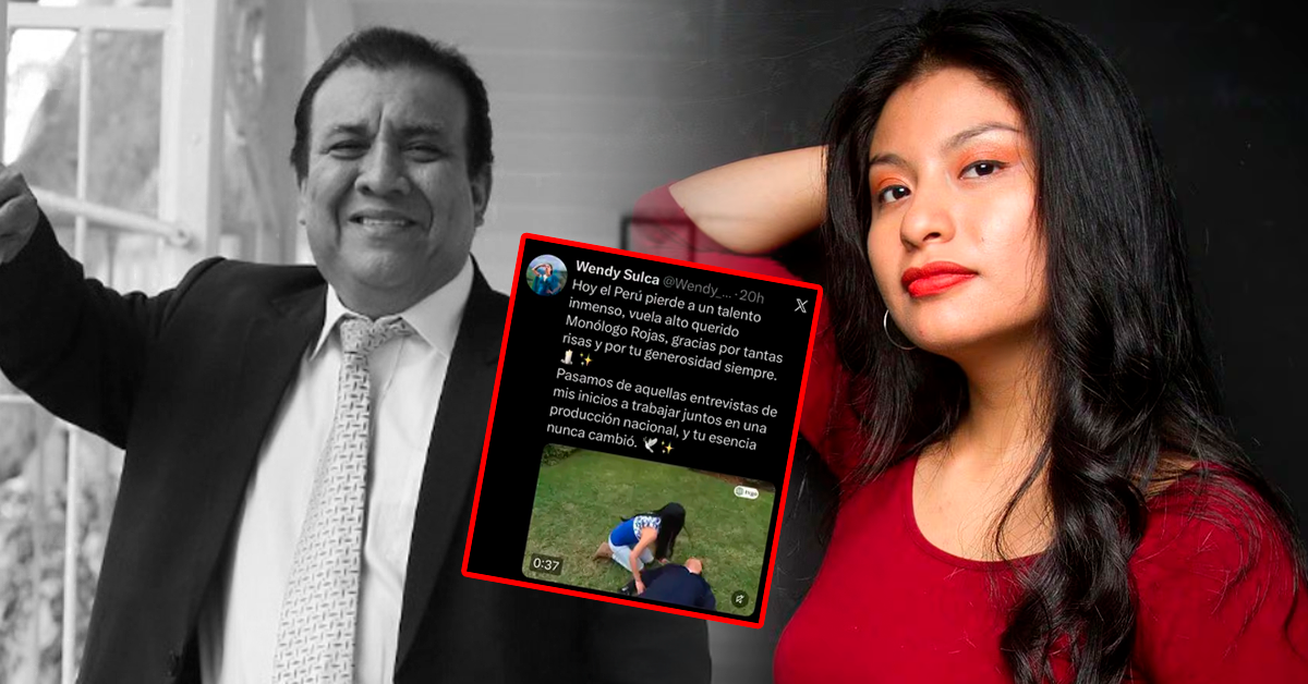 Wendy Sulca ofrece disculpas públicas tras polémico video de despedida a Manolo Rojas