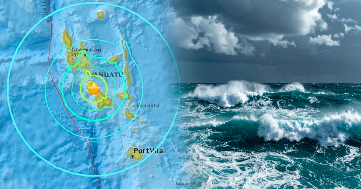 Terremoto de magnitud 7.3 sacudió Vanuatu en el Pacífico Sur: ¿Se reporta alerta de tsunami en Perú?