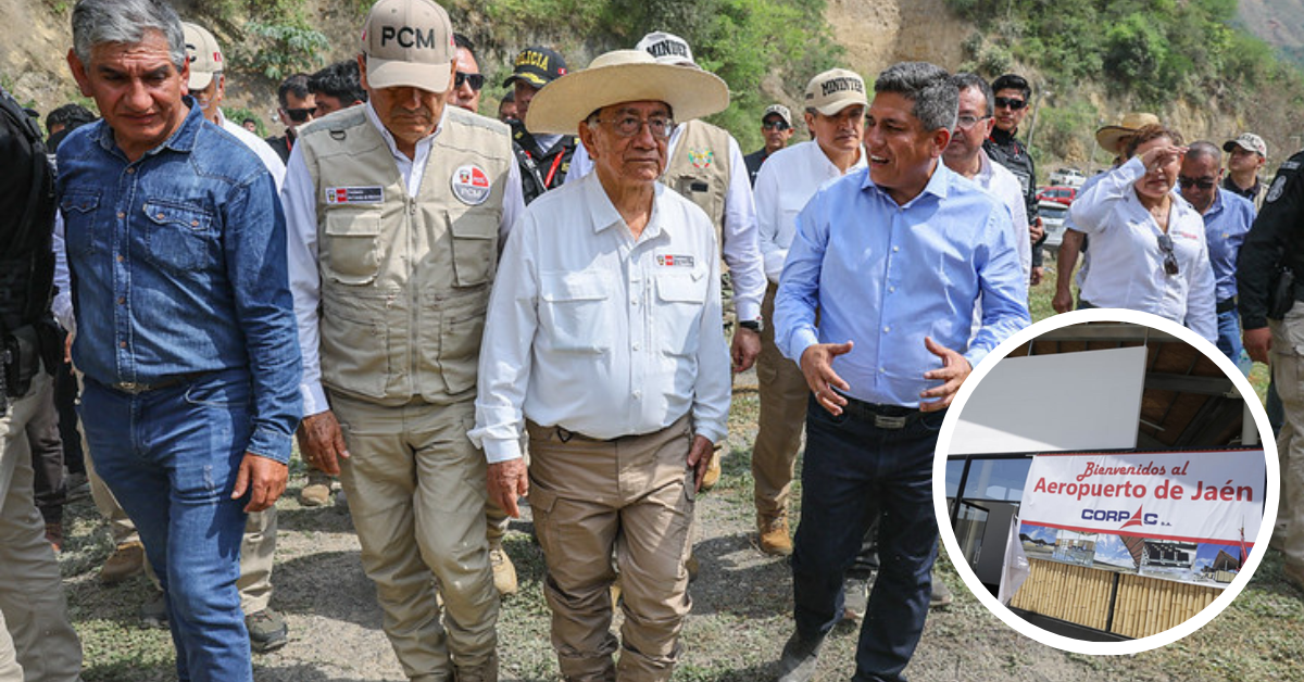Presidente Balcázar sobre pronta reanudación de operaciones del aeropuerto de Jaén: "Lo que decimos lo hacemos"