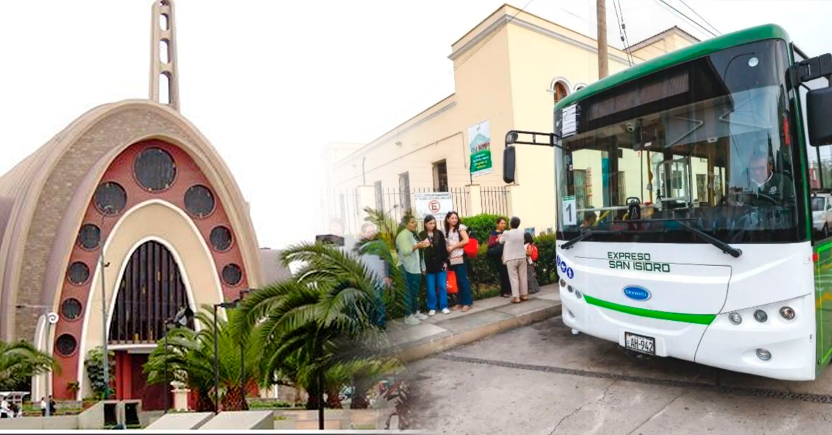 Semana Santa: Recorre GRATIS las siete iglesias de San Isidro en buses eléctricos