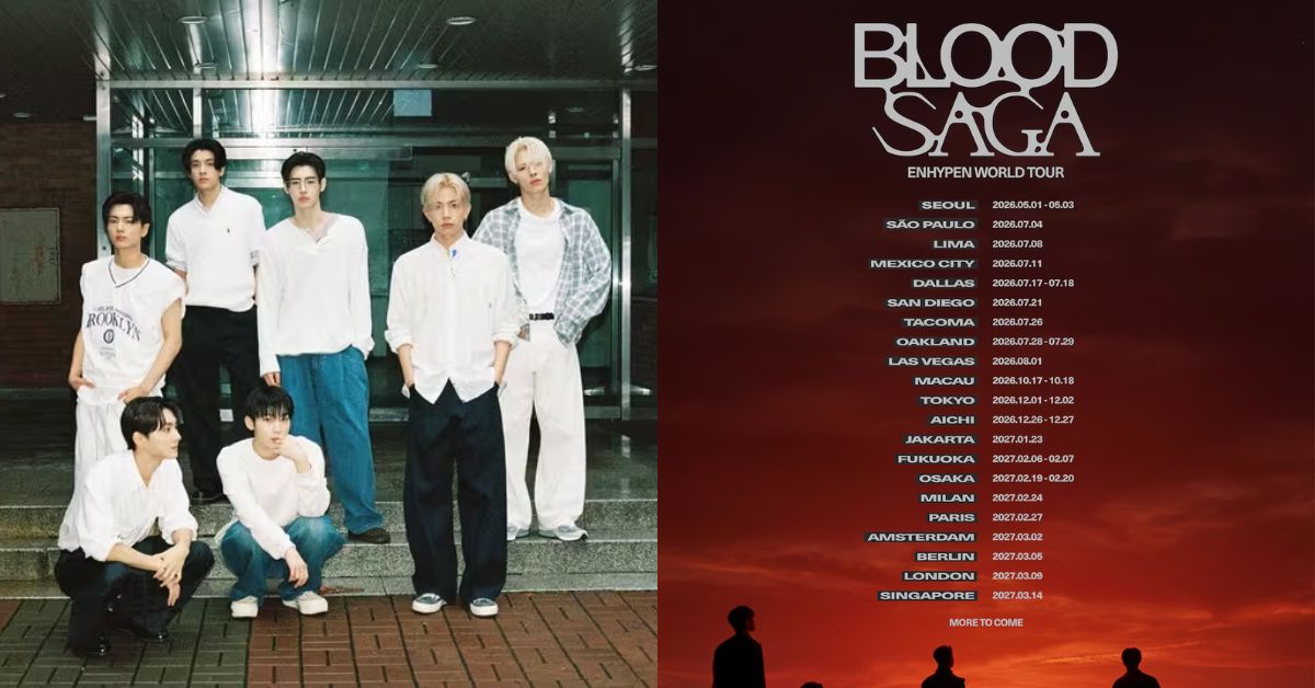 ¡ENHYPEN llega por primera vez a Lima! Conoce la fecha y venta de entradas para el concierto este 2026