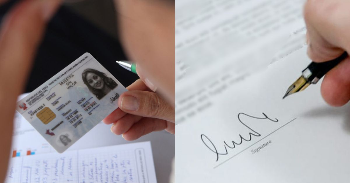 Actualización datos en el DNI: ¿Qué se necesita para cambiar la firma? Esto señala el Reniec