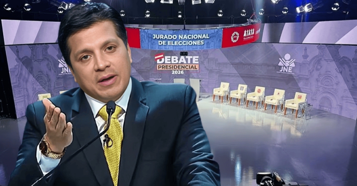 Paul Jaimes llegó al debate presidencial y lanzó tajante mensaje contra sus contrincantes: 